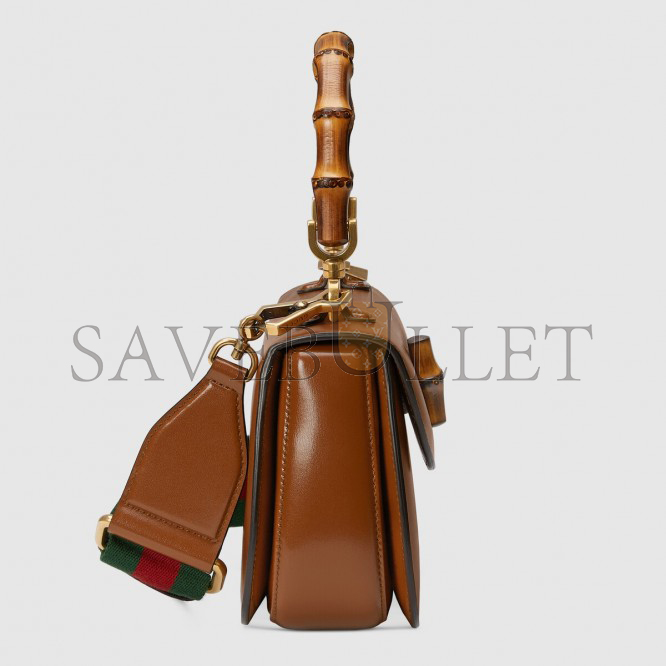 GUCCI BAMBOO 1947 SMALL TOP HANDLE BAG 675797 (21*15*7cm) GUCCI BAMBOO 1947 SMALL TOP HANDLE BAG 675797 (21*15*7cm)